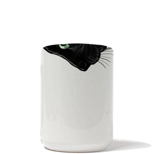 Black Cat Snout Mug