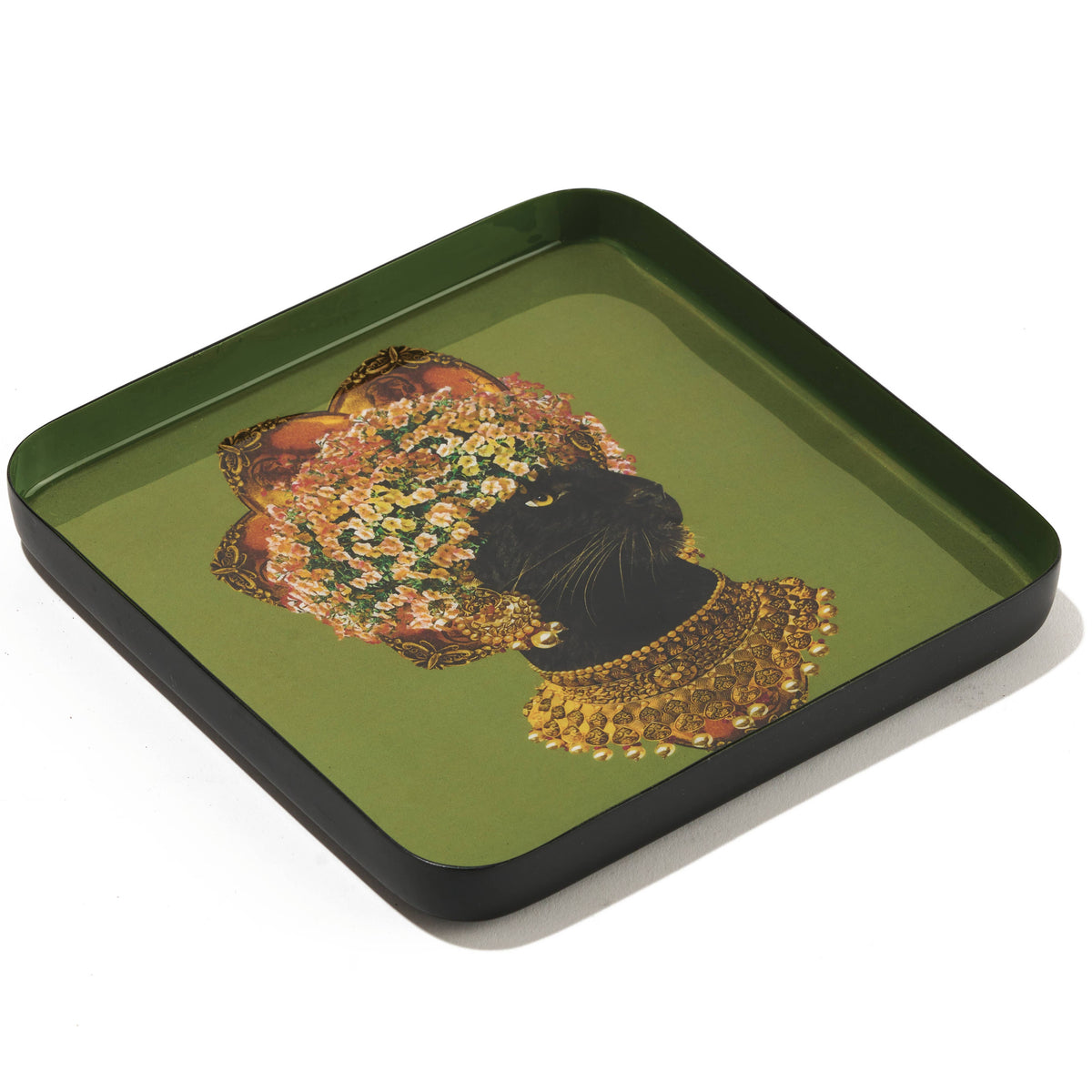 Baghera Square Metal Tray