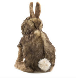 cottontail rabbit hand puppet