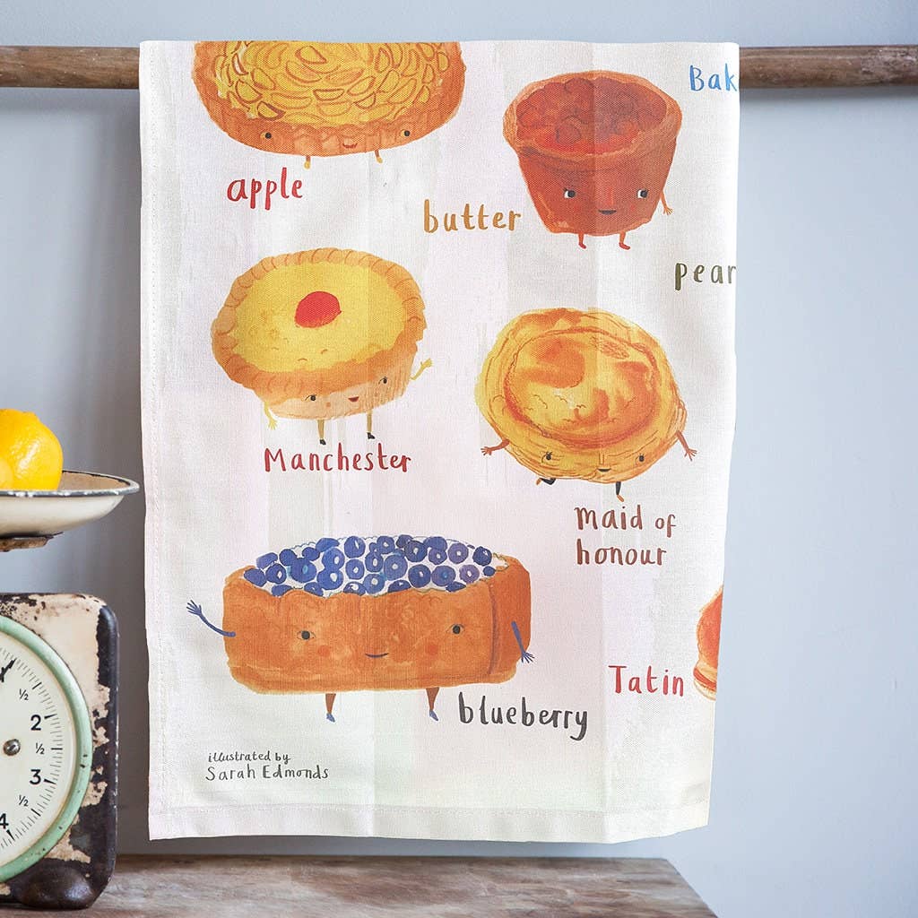 Tarts Cotton Tea Towel