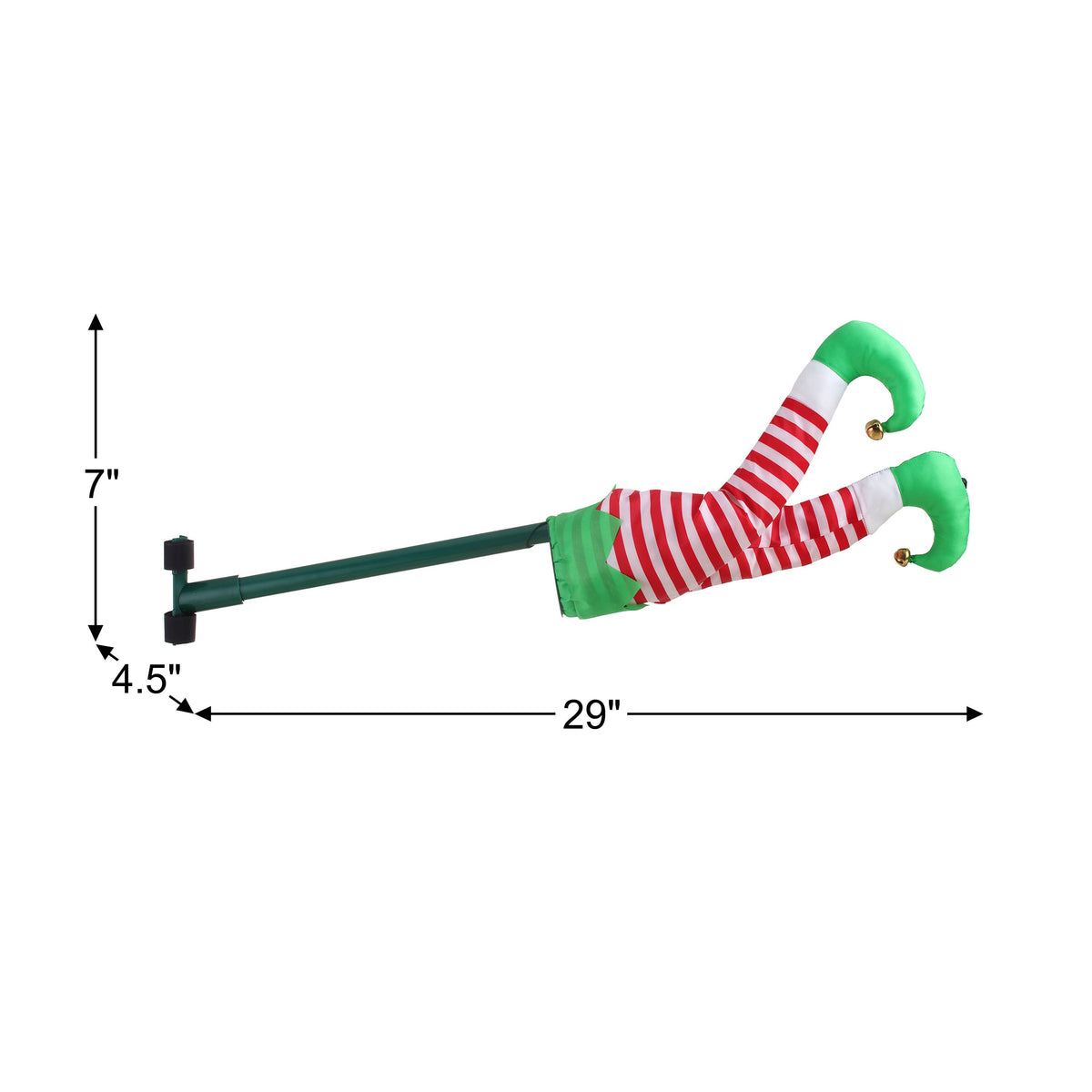 Elf Kickers 16" - Green Boots