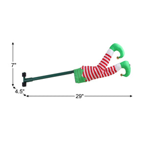 Elf Kickers 16" - Green Boots