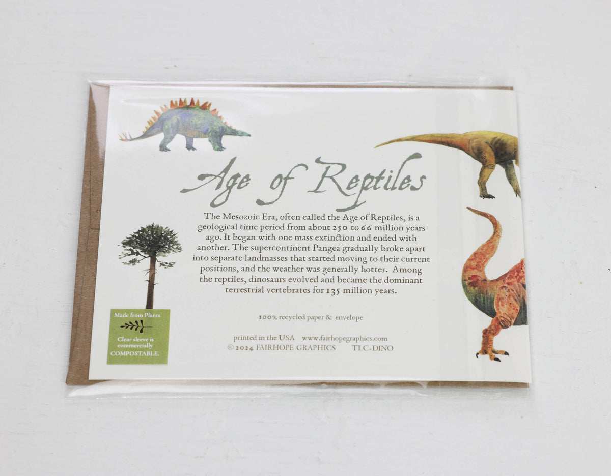 Age of Reptiles Card
