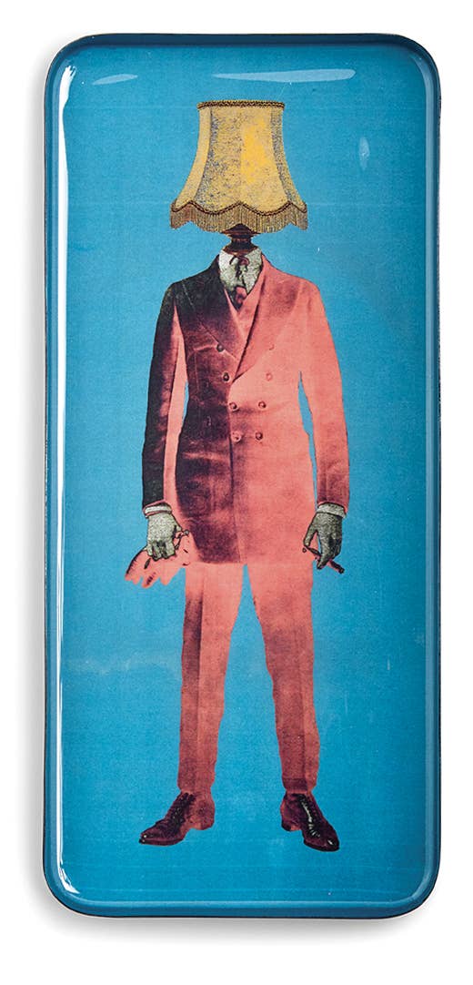 Lampaman Rectangular Metal Tray