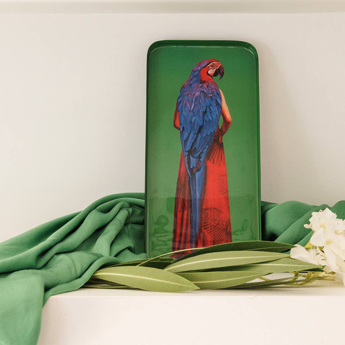 Isadora Rectangular Metal Tray