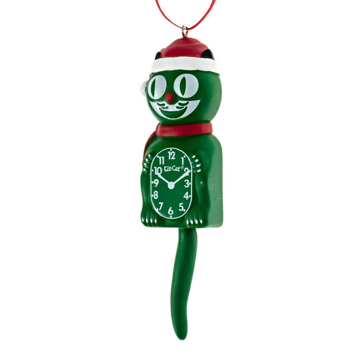 Kit-Cat Klock Christmas Ornament - Santa Hat