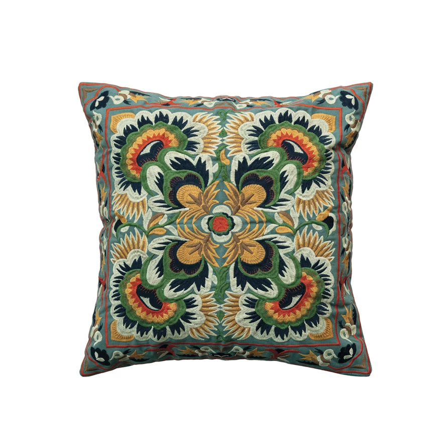 Prismatic - Embroidered Pillow