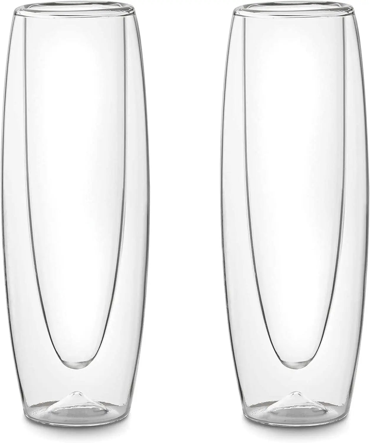 Champagne double-walled Glasses (set of 2)