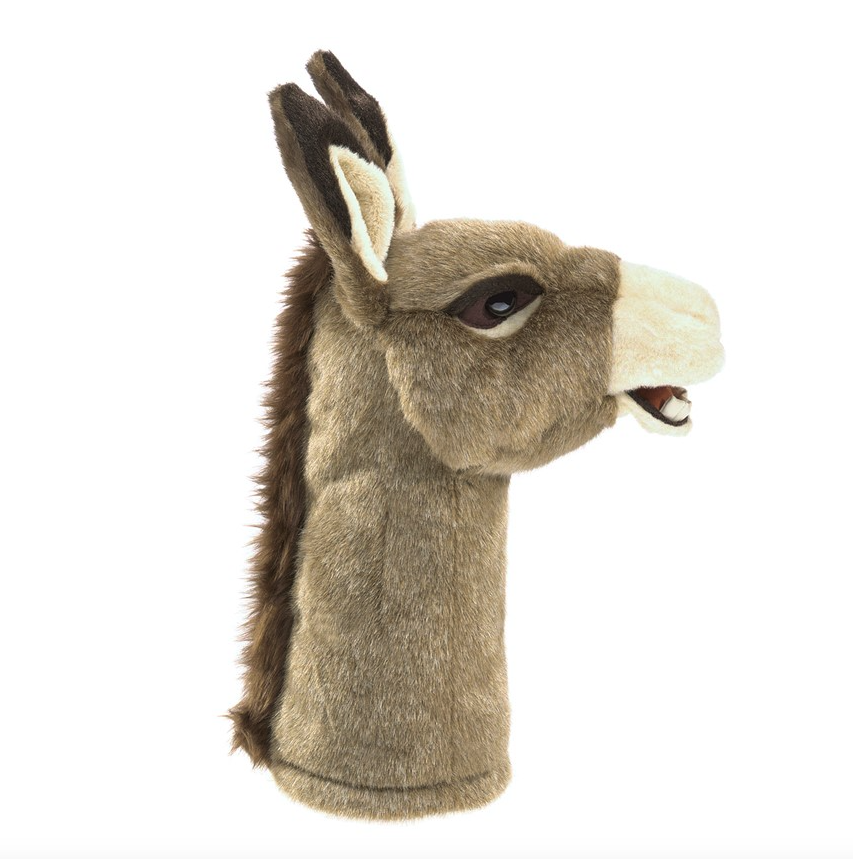 donkey stage puppet