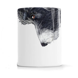 Black & White Aussie Doodle Snout Mug