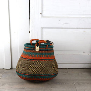 Pot Basket Large - Traditional Palette