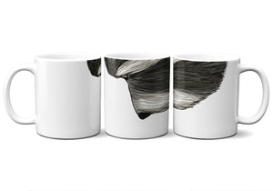 Bearded Collie Snout Mug