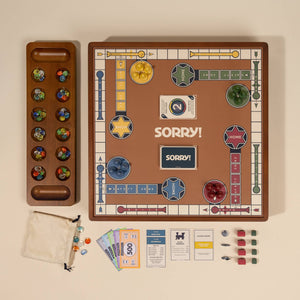 3-in-1 Game Collection: Monopoly, Sorry & Mancala