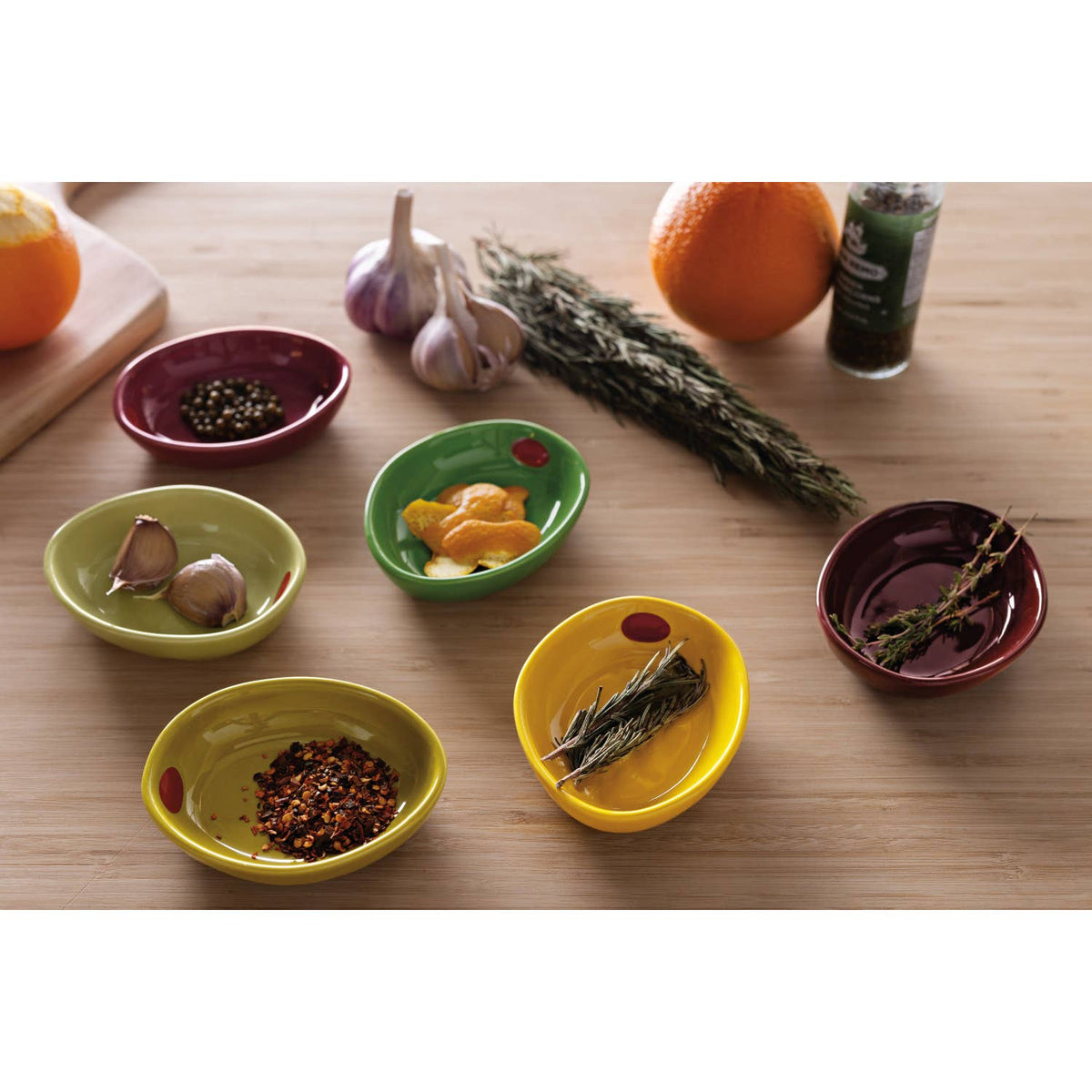 Olives Pinch Bowls Set of 6