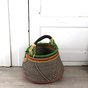 Pot Basket Large - Traditional Palette