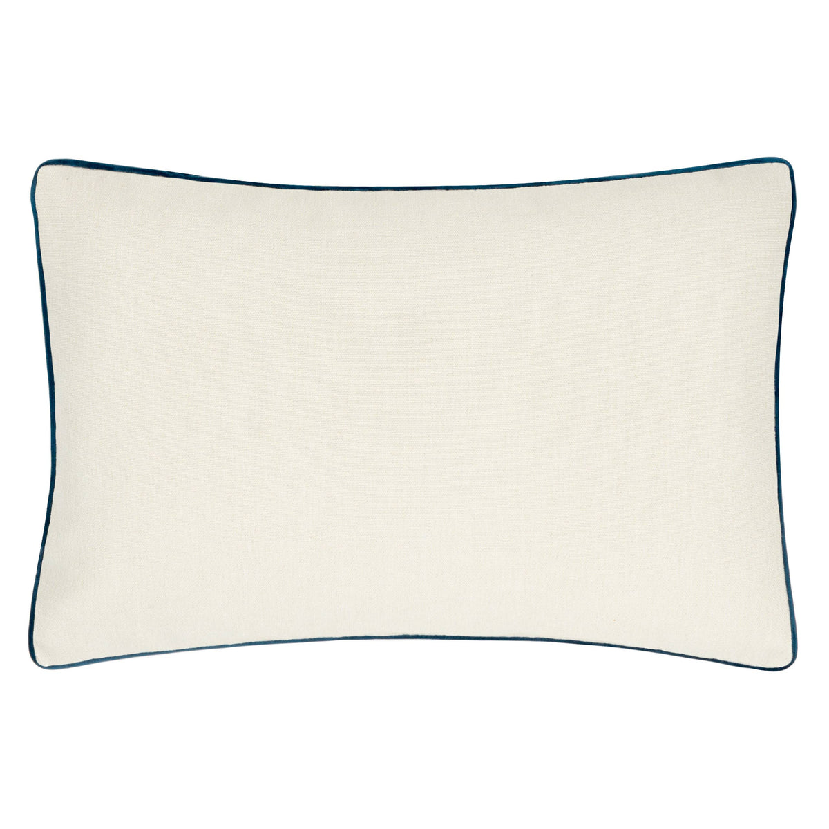 Marigold Embroidered Cushion Indigo