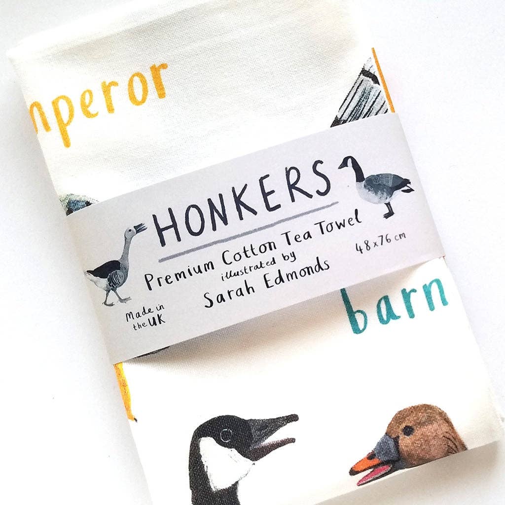 Honkers Bird Cotton Tea Towel