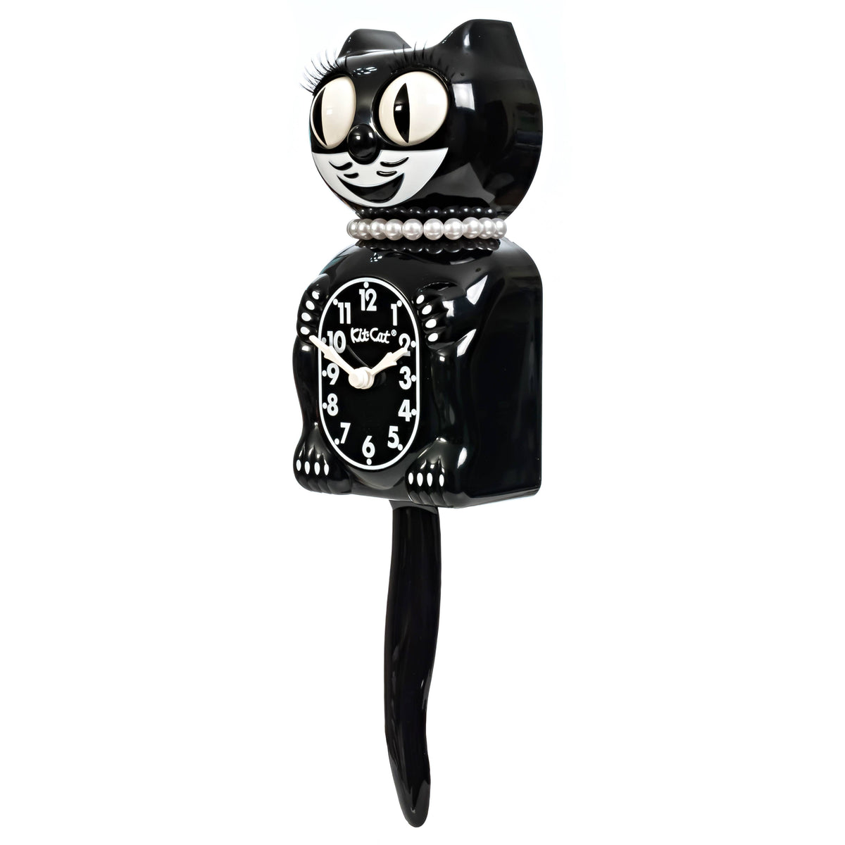Classic Black Lady Kit Cat Klock