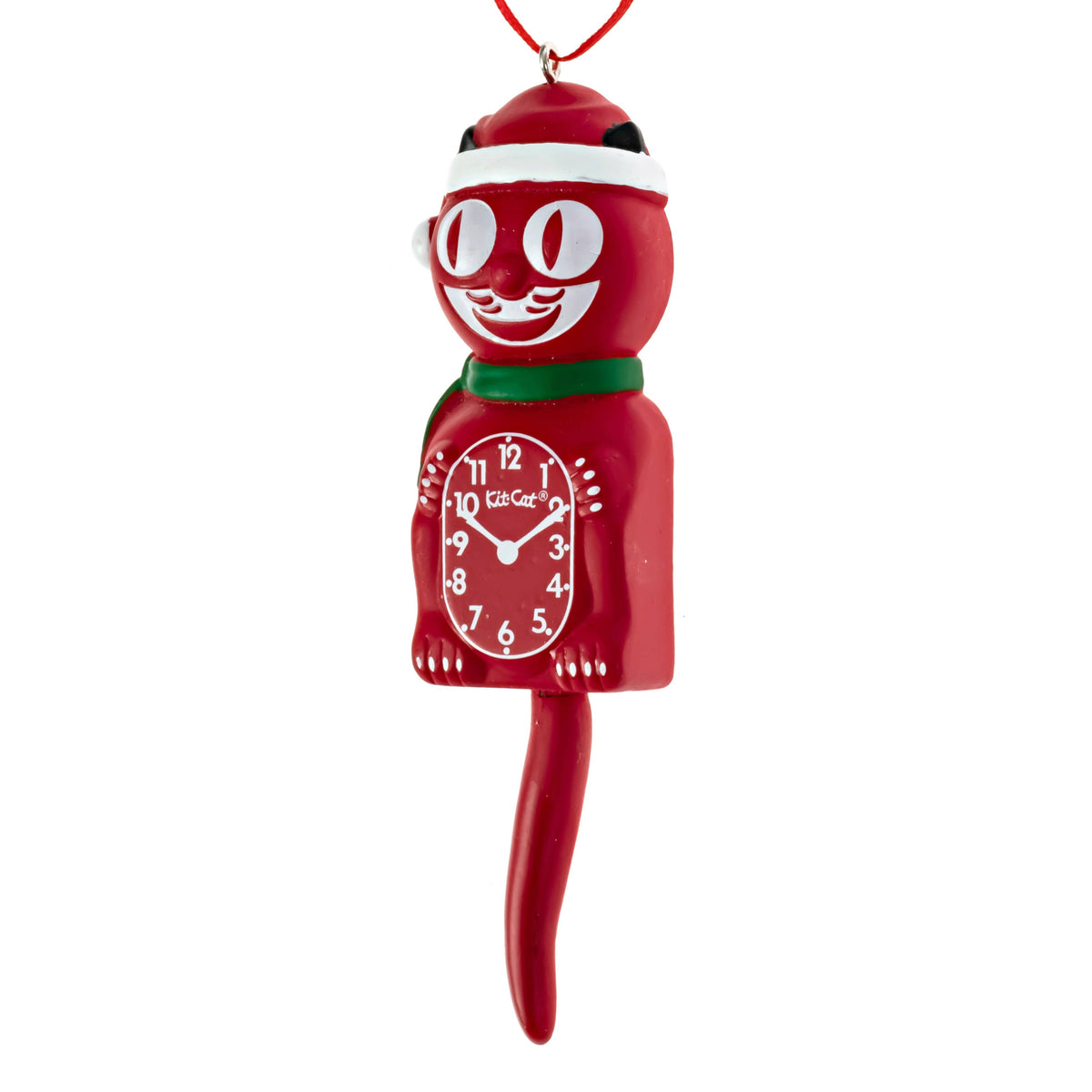 Kit-Cat Klock Christmas Ornament - Santa Hat