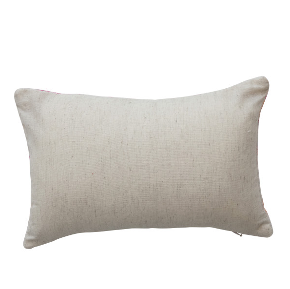 Embroidered Throw Pillow-"Too Glam..."