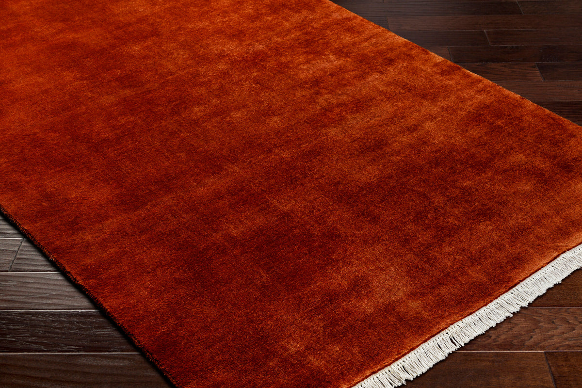 Evergreen Rug in Burnt Umber