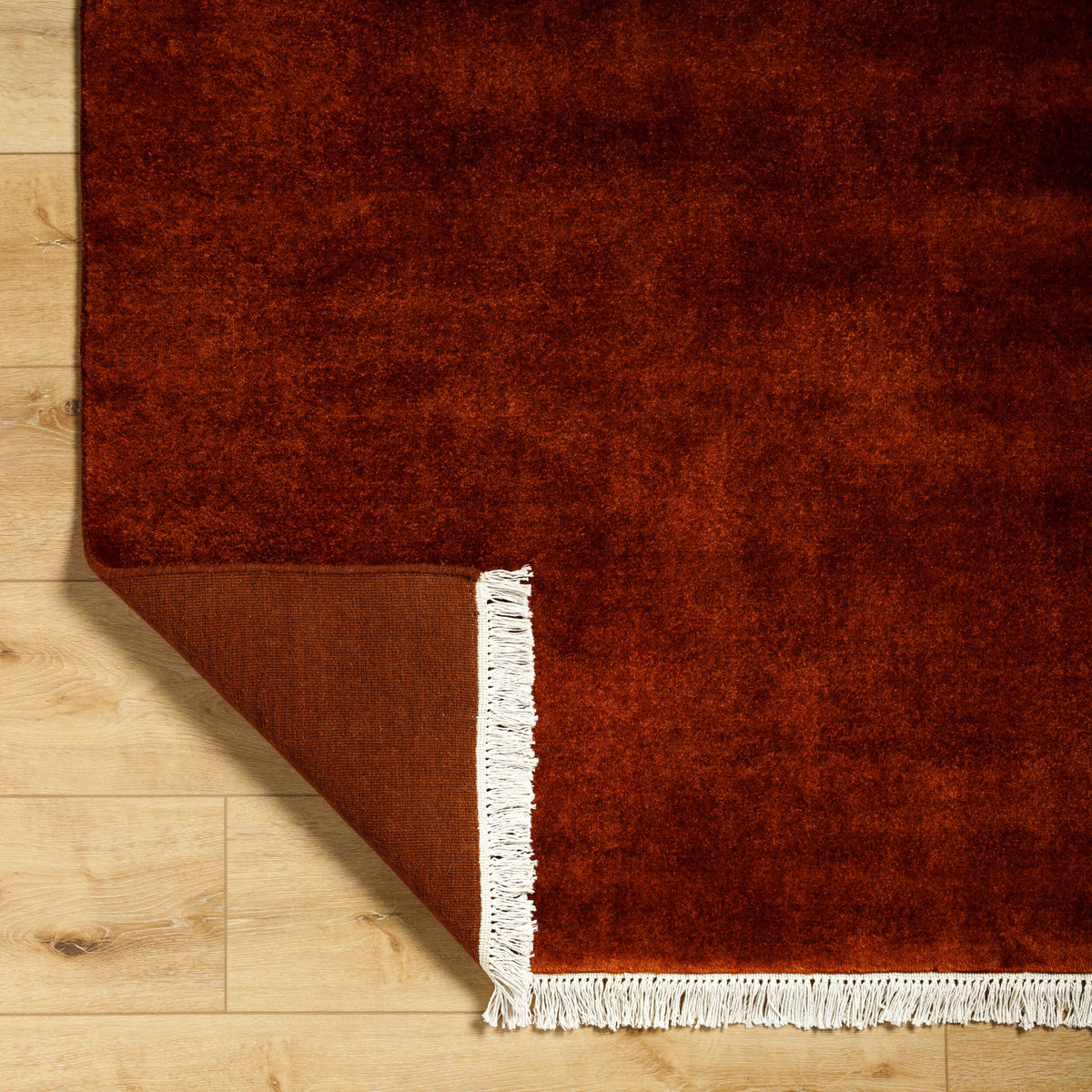 Evergreen Rug in Burnt Umber