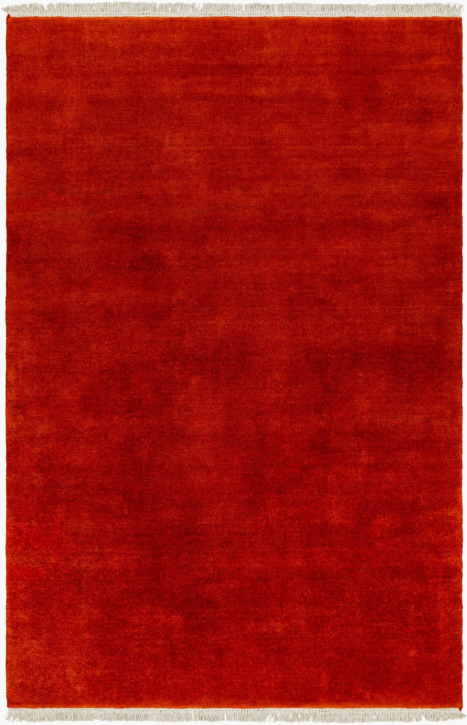 Evergreen Rug in Ruby Red