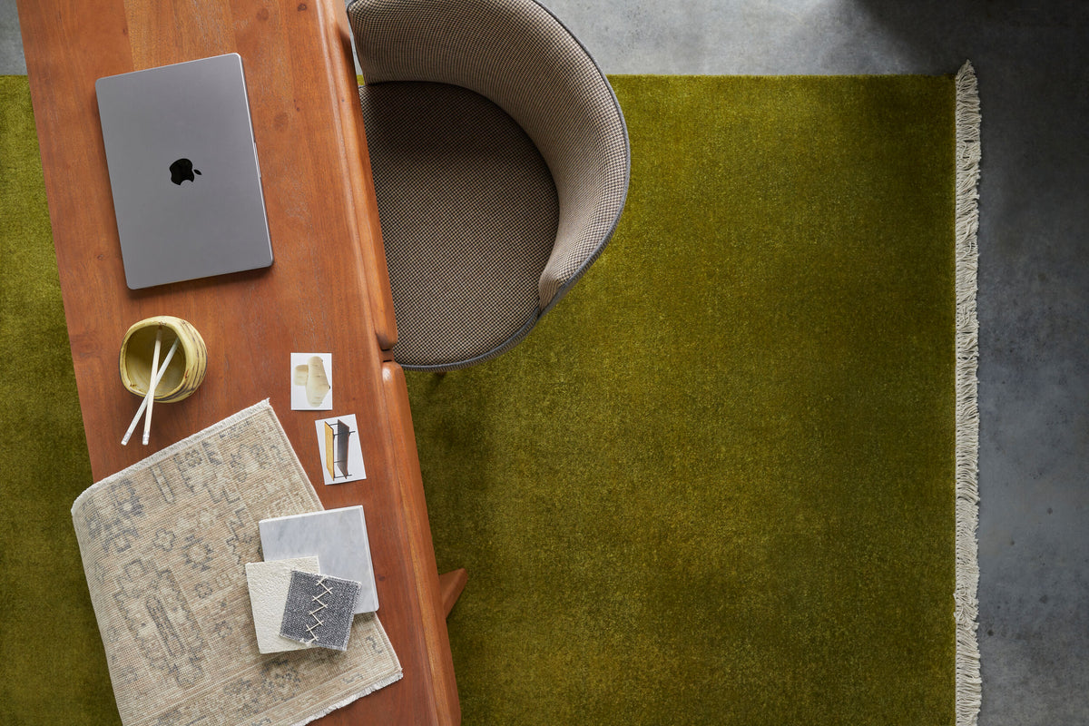 Evergreen Rug in Basil