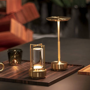 LED Lantern Cordless Table Lamp