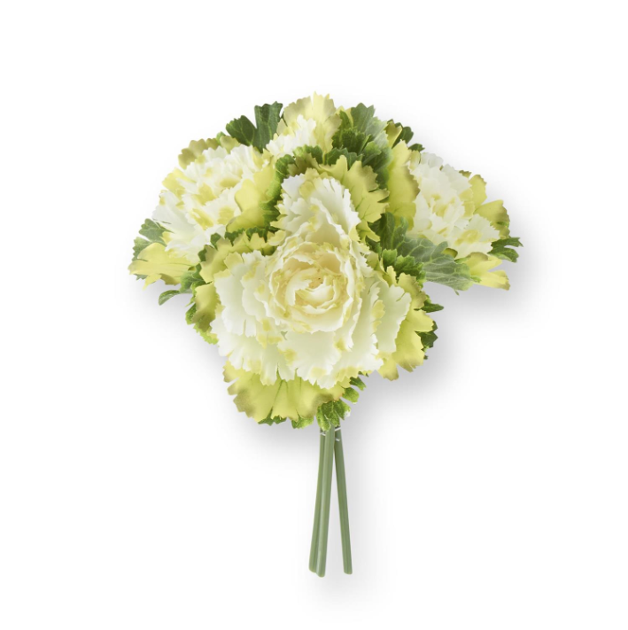 11.5 inch cream cabbage bundle (3 stems)