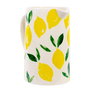 Lemons Ceramic Pitcher