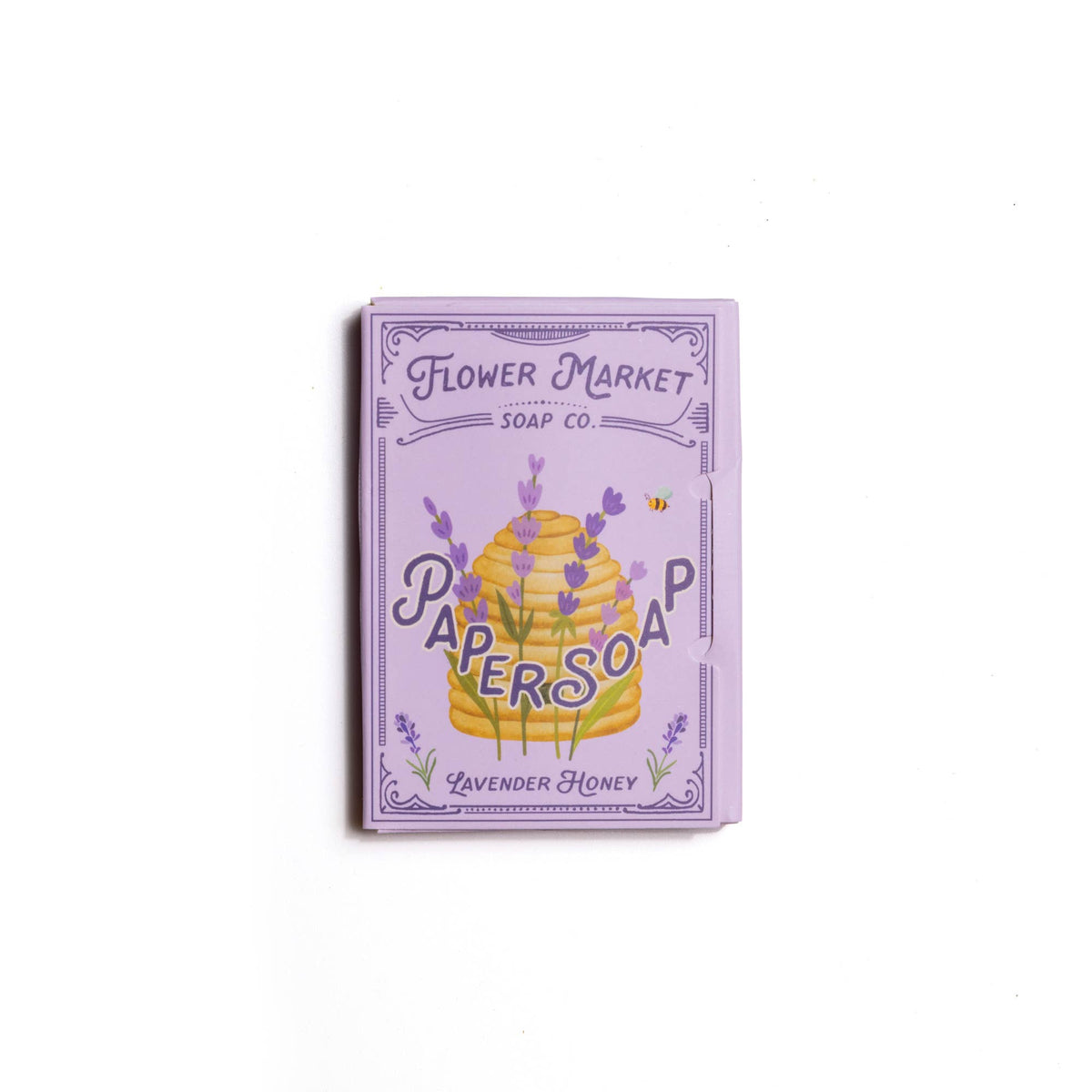 Lavender Honey Paper Travel Soap 50 Sheets