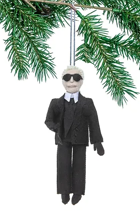 Felt Karl Lagerfeld Ornament