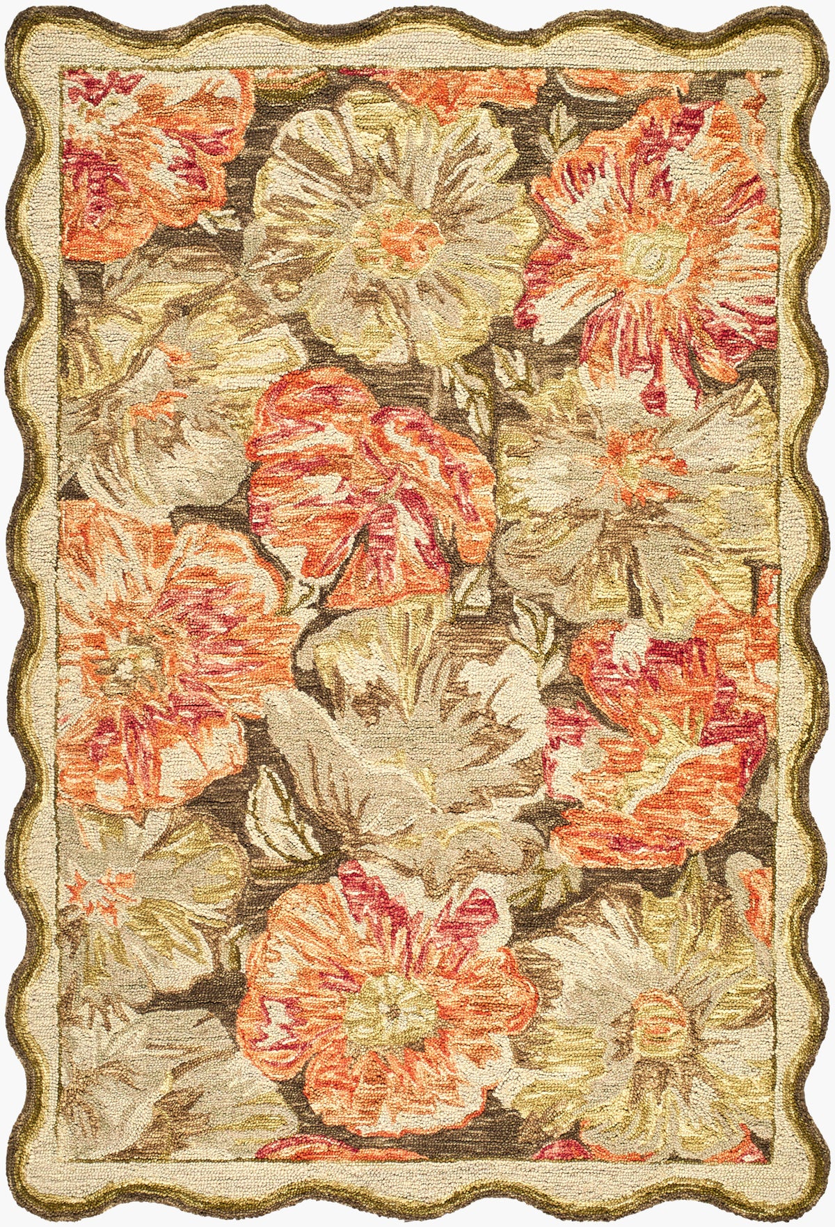 Flowers & Fire Rug