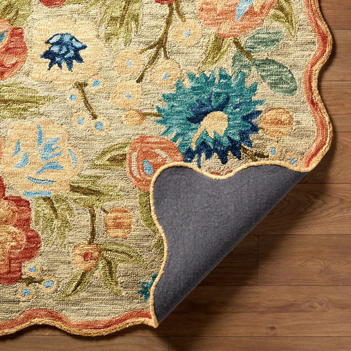 Garden Festival Rug in Taupe