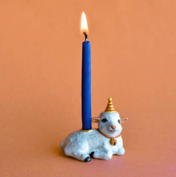 Cake Topper - Single Birthday Candle Holder