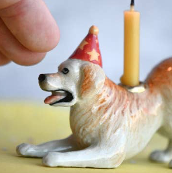 Cake Topper - Single Birthday Candle Holder