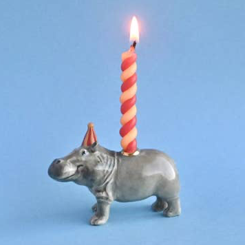 Cake Topper - Single Birthday Candle Holder