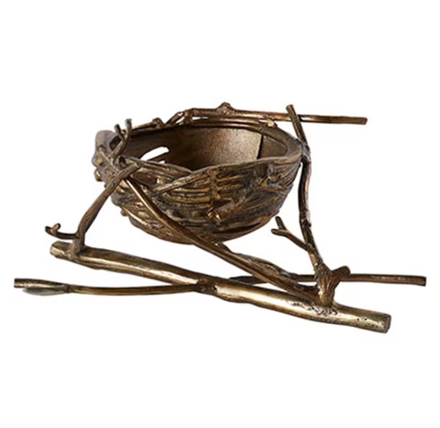 Brass Nest Centerpiece