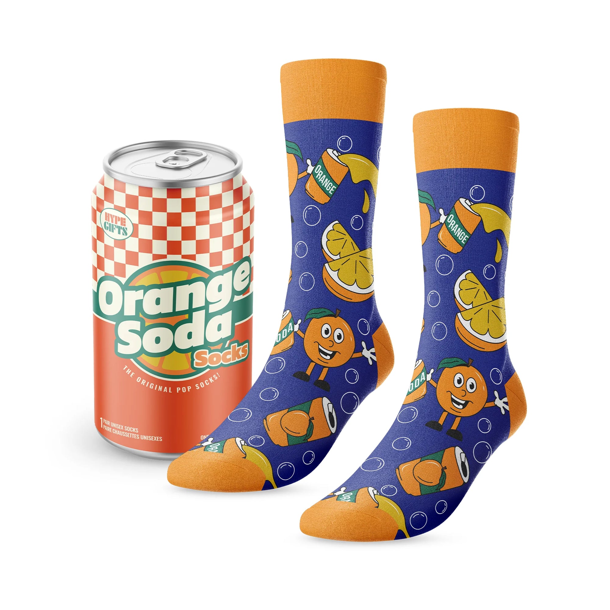 Orange Soda Socks