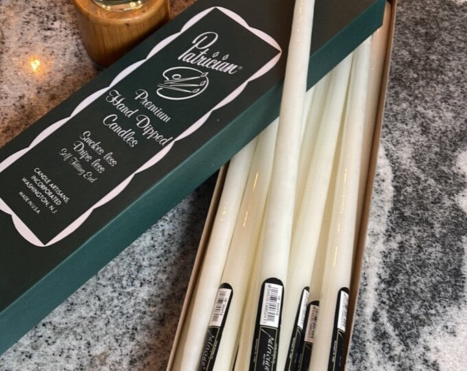18" Hand Dipped Taper Candles