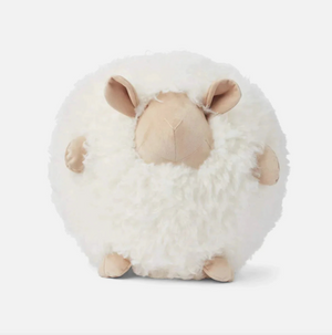 Shearling Round Sheep Cushion
