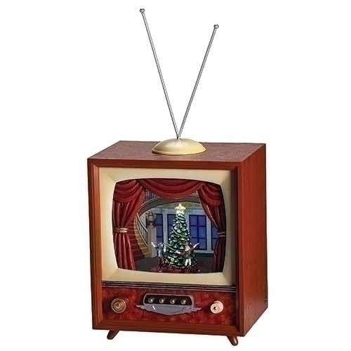 Nutcracker scene musical retro TV.