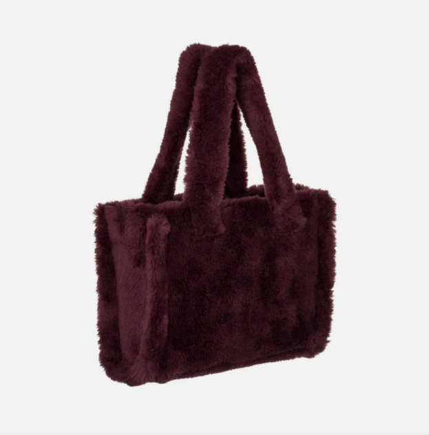 Shearling Tote Bag