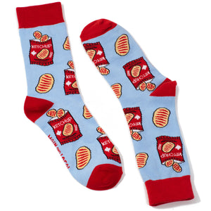 ketchup chips socks