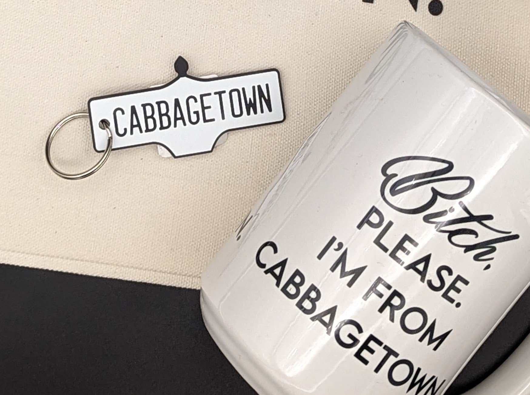 Cabbagetown Keychain