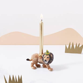 Cake Topper - Single Birthday Candle Holder