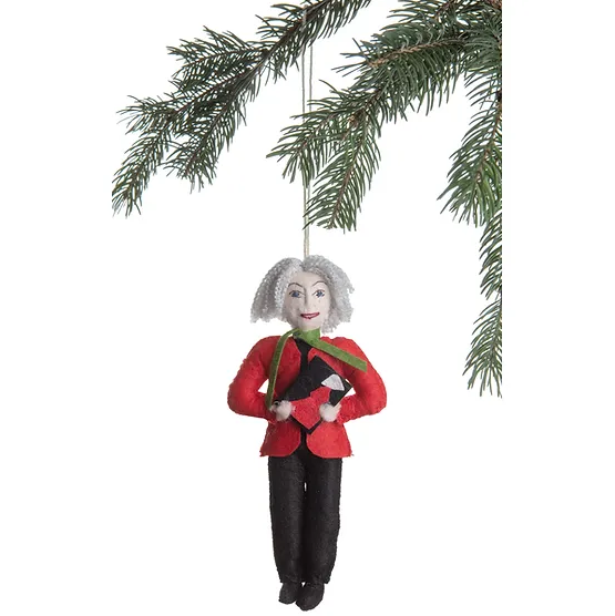 Margaret Atwood Felt Ornament