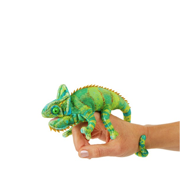 Chameleon Finger Puppet