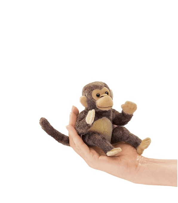 mini monkey finger puppet 